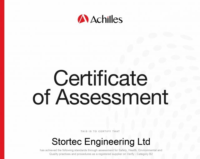 Achilles Certificate of Assessment
